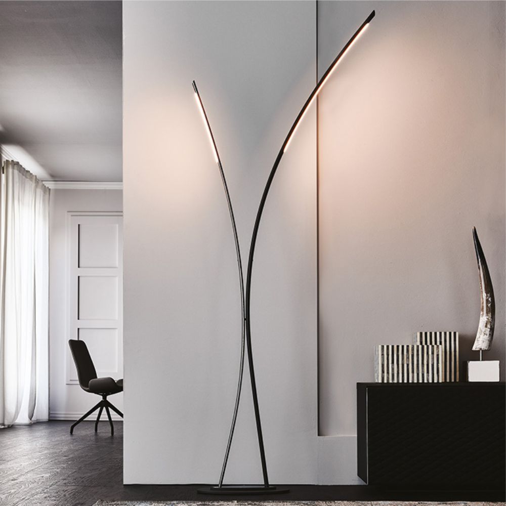 twin floor lamp